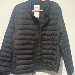 GAP Quilted Black Jacket